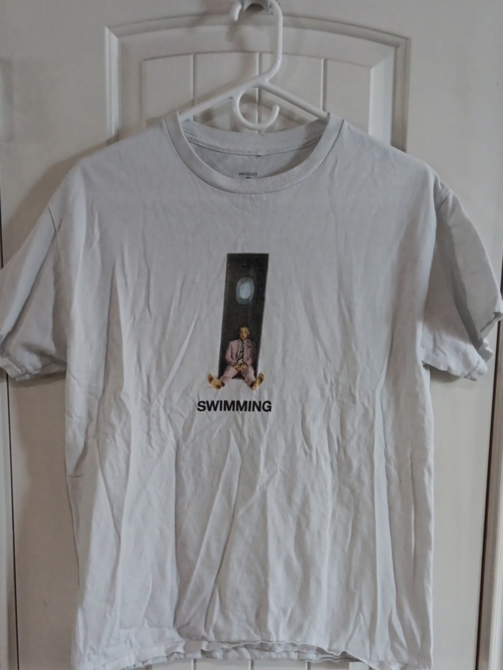 Official Mac Miller Swimming Album Cover & Tracklist Graphic T-Shirt Medium